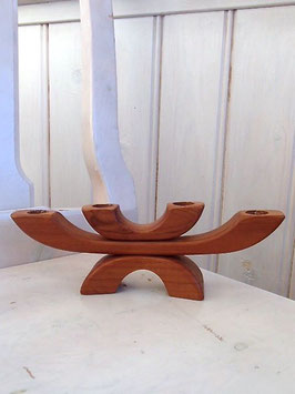 Ljusstake av teak / チークキャンドルスタンド　mini