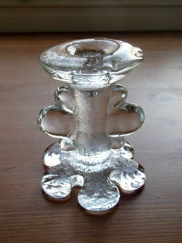 Glas ljusstake, Pukeberg / ガラスのキャンドルホルダー　プーケベリィ