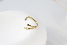Fluid Three drops ring