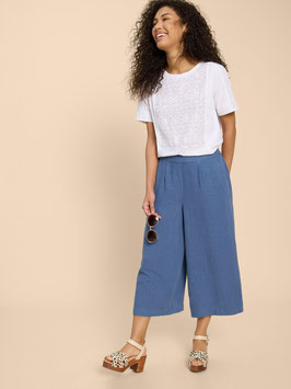 White Stuff Culotte "Lisette", mid blue