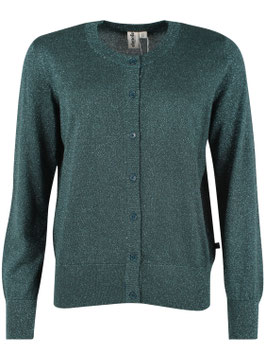 Danefæ Strickjacke "Danelunch Glitter", forest