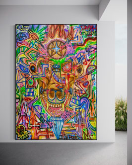 DOPED OUT M - JUNGLE HEX - BABOON SKULL