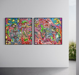 DOPED OUT M - DARK CARNIVAL DIPTYCH