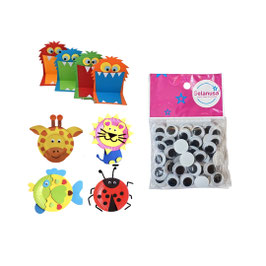 SELANUSA Ojos movibles No. 15mm (bolsa c/50)