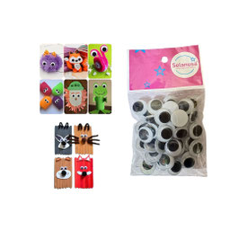 SELANUSA Ojos Movibles No. 18mm (bolsa c/50)