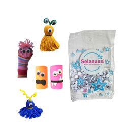 SELANUSA Ojos movibles No. 6mm (bolsa c/100)