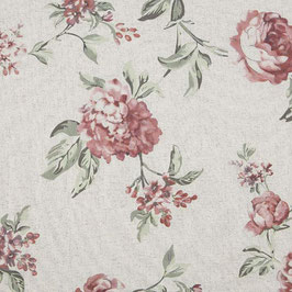 Polsterstoff Dekostoff 0,5lfm 145cm breit Muster Landhausstil Rosen Floral ROS16