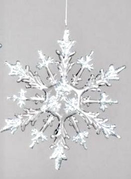 Formano Eiskristall Acryl Hänger zauberhafte Winter-Deko-Idee Fenster