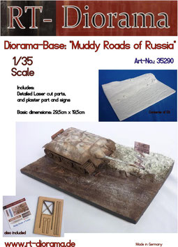 Diorama-Base:  "Muddy Roads of Russia"