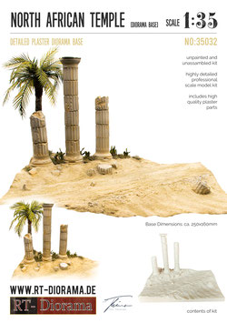 Diorama-Base: North African Temple