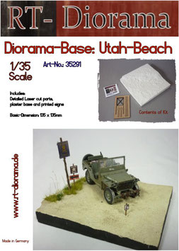 Diorama-Base: "Utah beach"