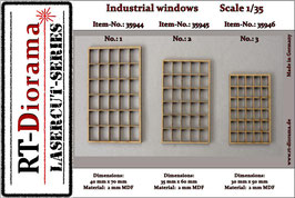 Industrial windows No.1 - No.3