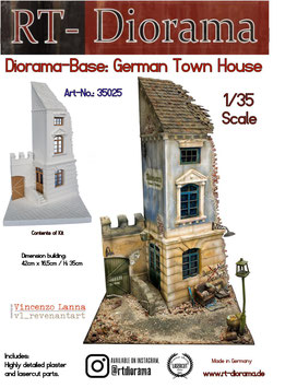 Diorama-Base: German Town House