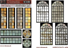 Printed Accessories: Factory glass windows "Industrial workshop"