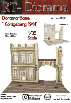 Diorama-Base: "Königsberg 1944"