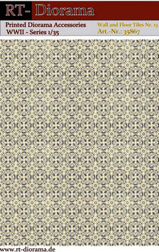 Printed Accessories: Wall and Floor Tiles Nr.13