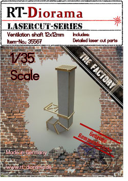 Ventilation shaft 12x12mm