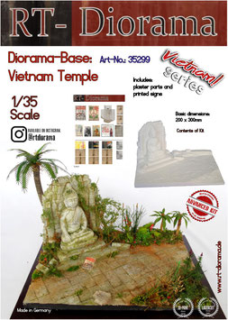 Diorama Base: Vietnam Temple