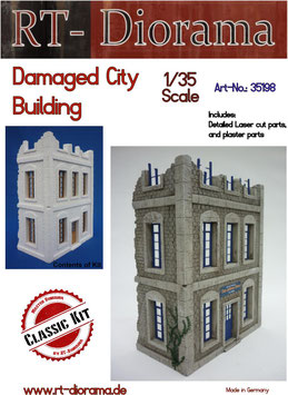 Damaged City Building