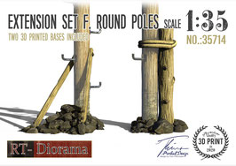 Extension Set for Round Poles (6mm)