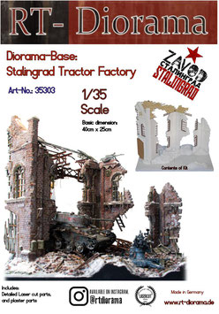 Diorama-Base: "Stalingrad tractor factory"
