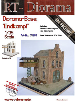 Diorama-Base:  "Endkampf"