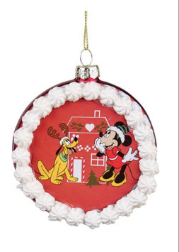 Zuckersüße Minnie Maus Glasornament