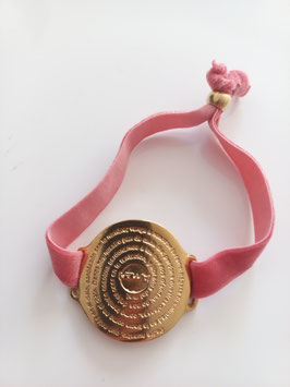 Pater Noster - gold plated / rosa