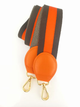 Shoulderstrap brown / orange
