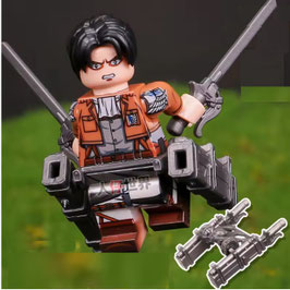 Attack on Titan - L'attacco dei Giganti - Minifigures - Levi Ackerman