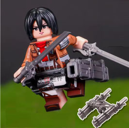 Attack on Titan - L'attacco dei Giganti - Minifigures - Mikasa Ackerman