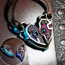 Arcane Season 2 Caitlyn & Vi Love Couple Necklace Chain