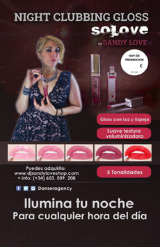 Night Clubbing gloss " So Love " by Dj Sandy Love