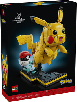 LEGO® Pokémon 72152 Pikachu und Pokéball