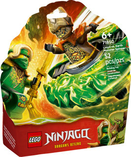 LEGO® NINJAGO® 71850 Lloyd vs. Erdmonster-Spinner