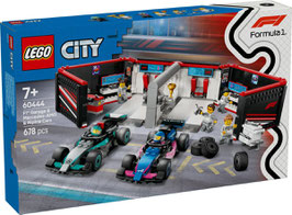 LEGO® City 60444 F1® Garage & Mercedes-AMG & Alpine Cars