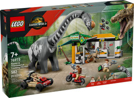 LEGO® Jurassic World™ 76973 Raptor & Titanosaurus: Große Fährtensuche
