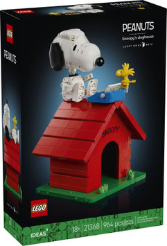 LEGO® Ideas 21368 Peanuts: Snoopys Hundehütte