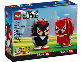 LEGO® BrickHeadz 40672 Sonic the Hedgehog™: Knuckles & Shadow