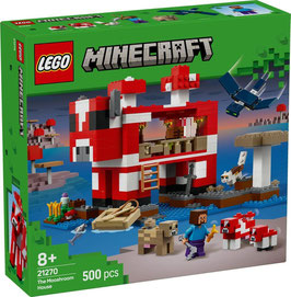 LEGO® Minecraft™ 21270 Das Pilzkuh-Haus