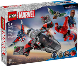 LEGO® Marvel Super Heroes 76292 Showdown zwischen Captain America und Red Hulk