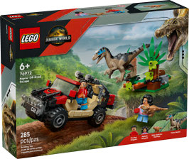 LEGO® Jurassic World™ 76972 Raptor: Verfolgungsjagd mit dem Geländewagen
