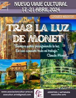 TRAS LA LUZ DE MONET