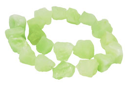 Serpentin - China Jade naturbelassene Nuggets ca. 13-18 mm - Strang