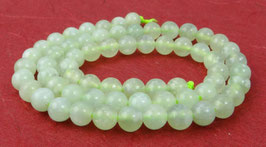 China Jade (Serpentin) Kugeln 6 mm - Strang