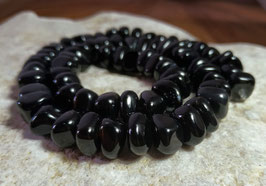Onyx abgerundete Nuggets ca. 9-10 mm - Strang
