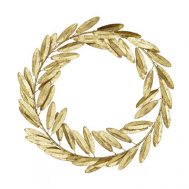 Blätterkranz, Gold von Bungalow