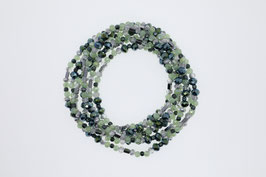 Grüne Hämatit, grüne Glasperlen