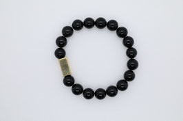 Onyx und vergoldetes Silberelement 3000017