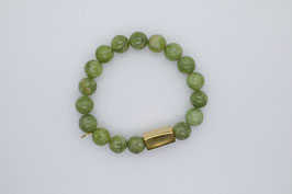 Peridot und Silberelement, Gelbgold vergoldet 3000031